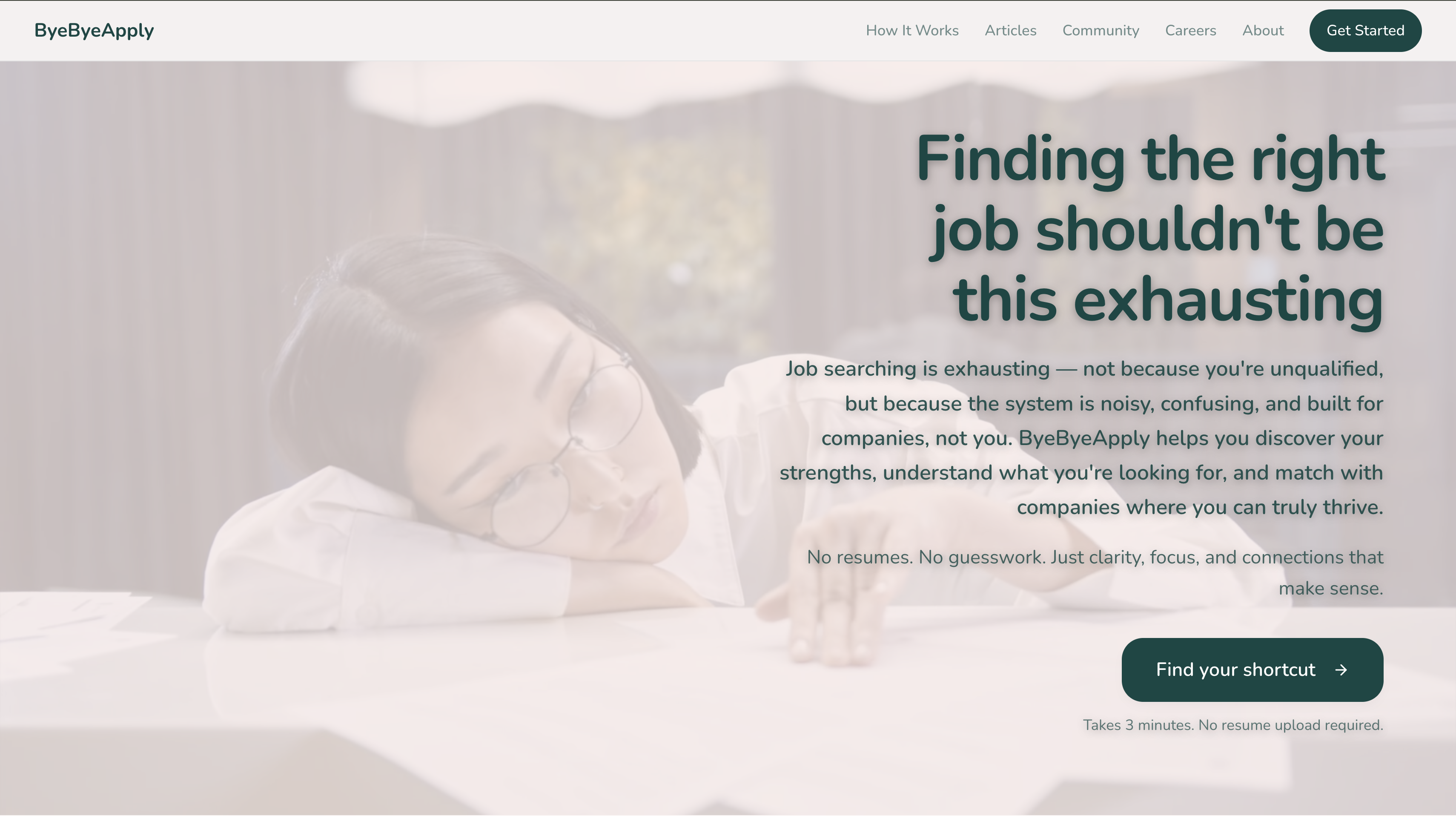 ByeByeApply Platform